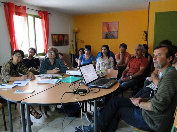 Prsentation des Rhodoraies humides lors de l'atelier technique sur les landes subalpines - CEE